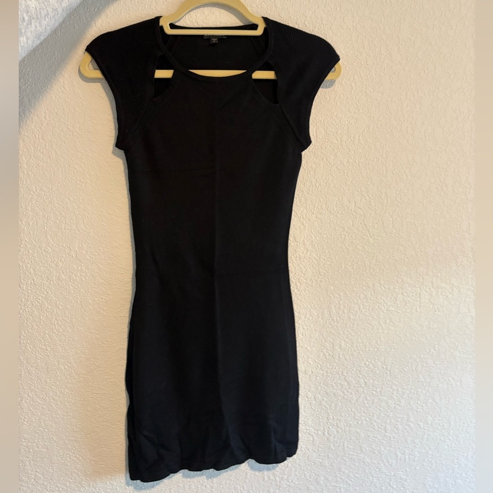 Express Black Sweater Dress